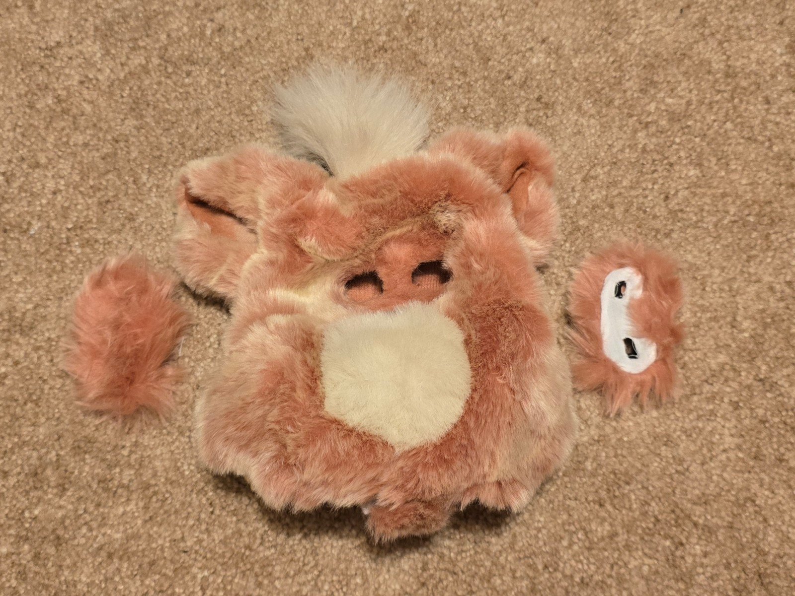 2005 Haunted Furby Husk - Red Velvet