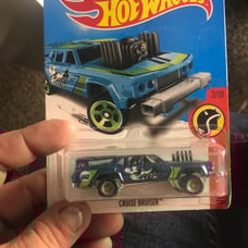 Hot Wheels bruiser cruiser super treasure hunt