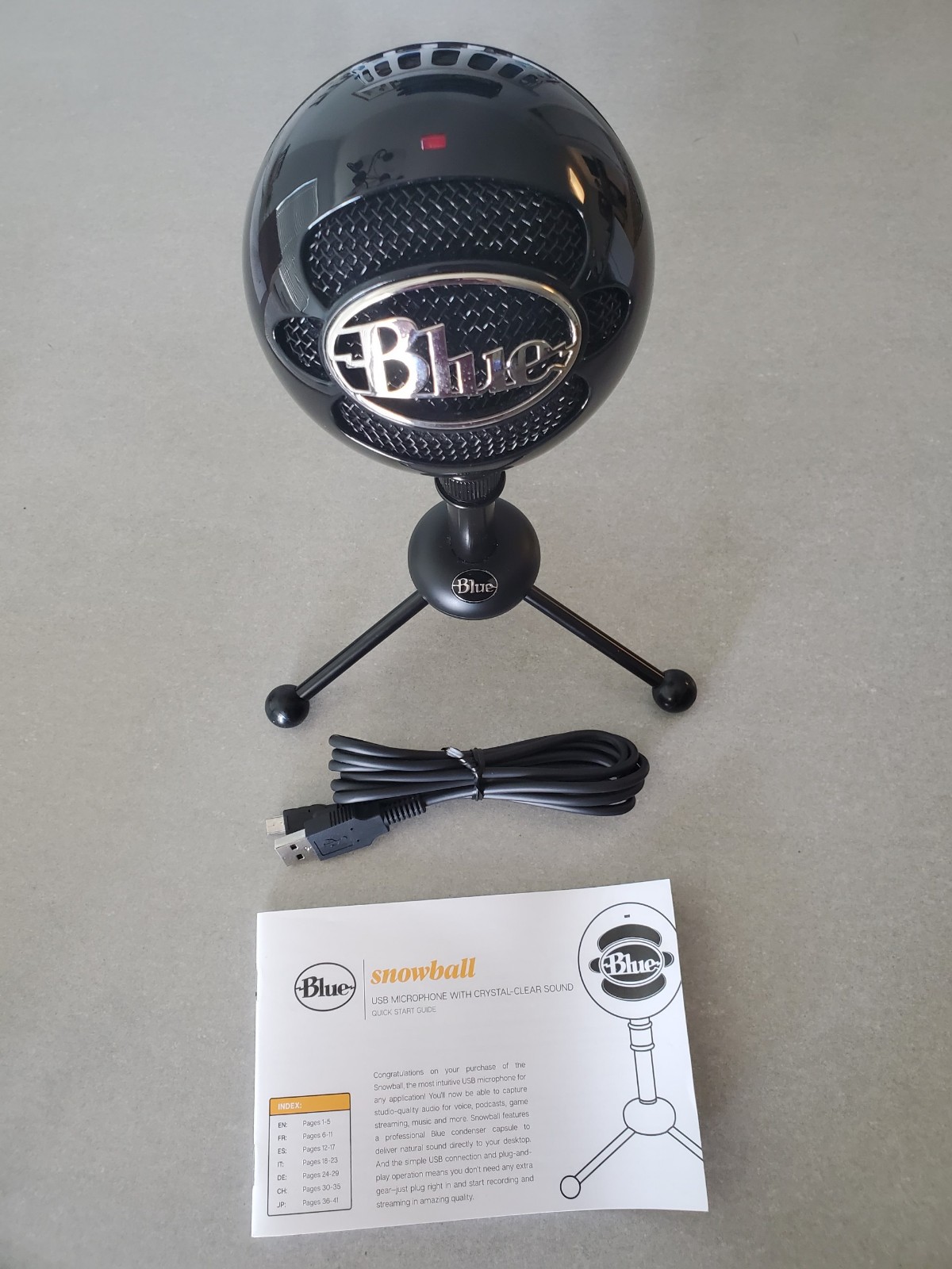 Blue Snowball Microphone