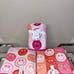 4-NWT CARO HOME HAPPY FACE TOWELS SET