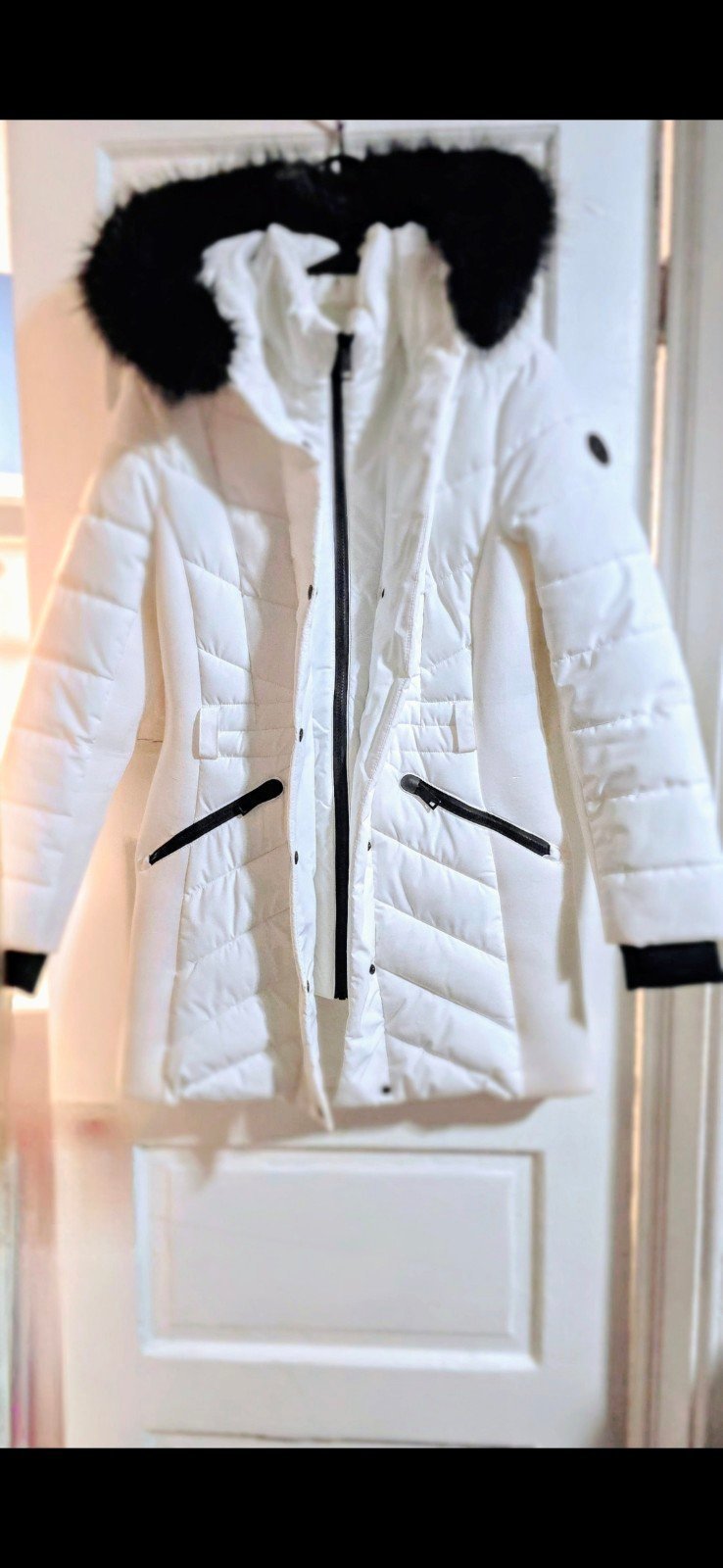 NWOT Michael Kors White Puffer Jacket