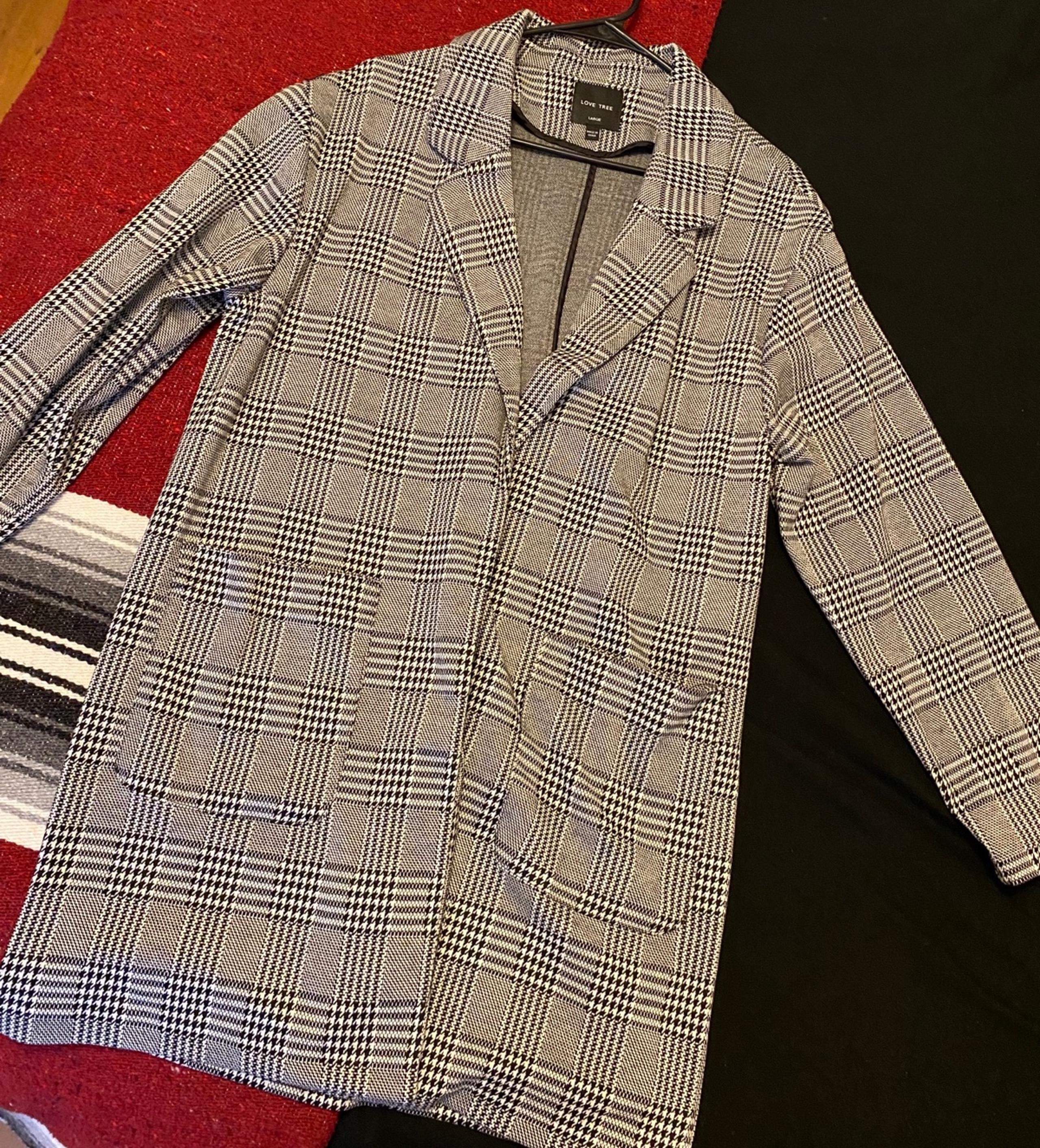 Plaid coat