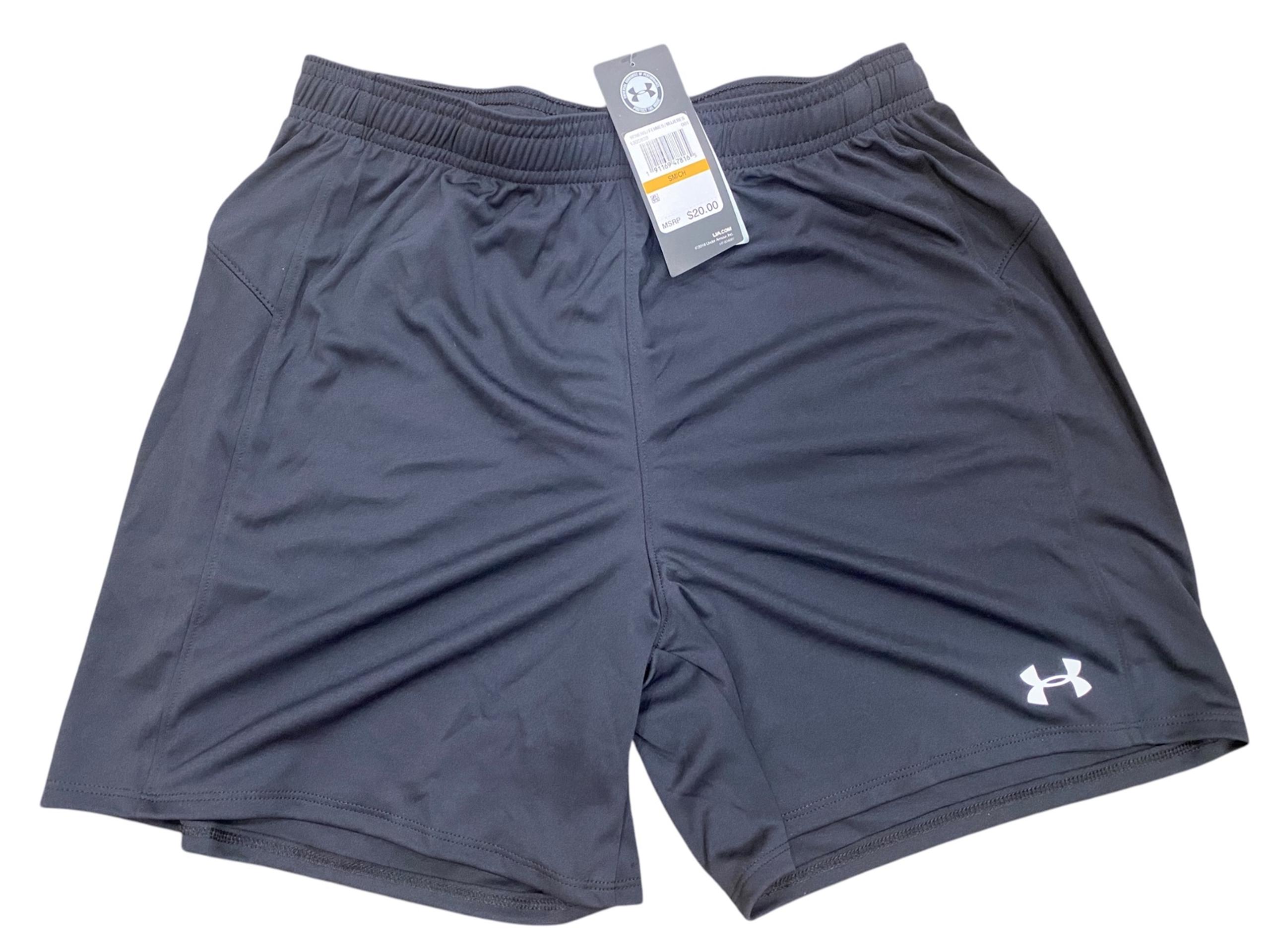 Under Armour Women’s Black Loose High Rise Athletic Running Shorts