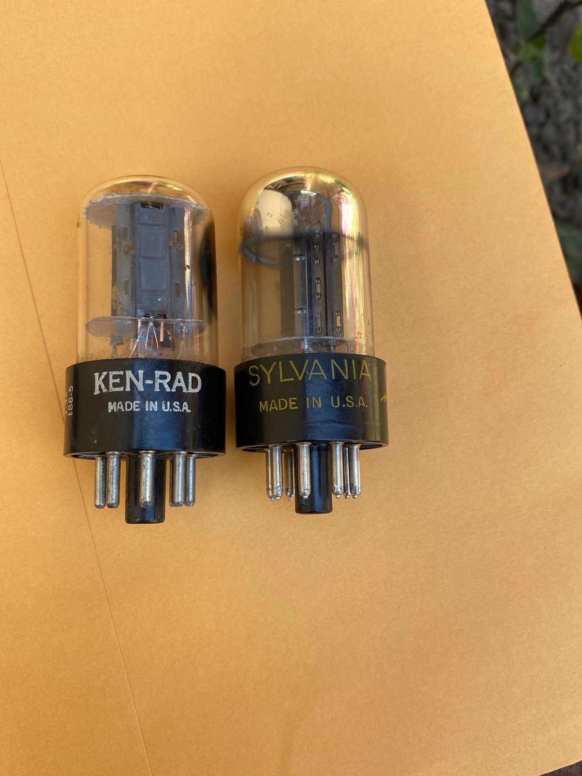 Sylvania tubes 6sn7