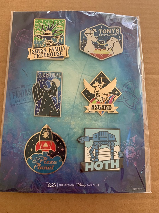 Disney D3 Special Fan Club Editon Pins