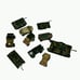 10 vintage military tanks/truck vehicles die cast usa 1970's toys
