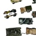 10 vintage military tanks/truck vehicles die cast usa 1970's toys