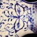 Vintage Meissen Porcelain Blue Onion Pattern Fish Mold Blue & White