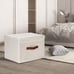Collapsible Storage Boxes, Washable, Fabric Storage Bins with Lids