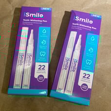 2 x iSmile teeth whitening pen