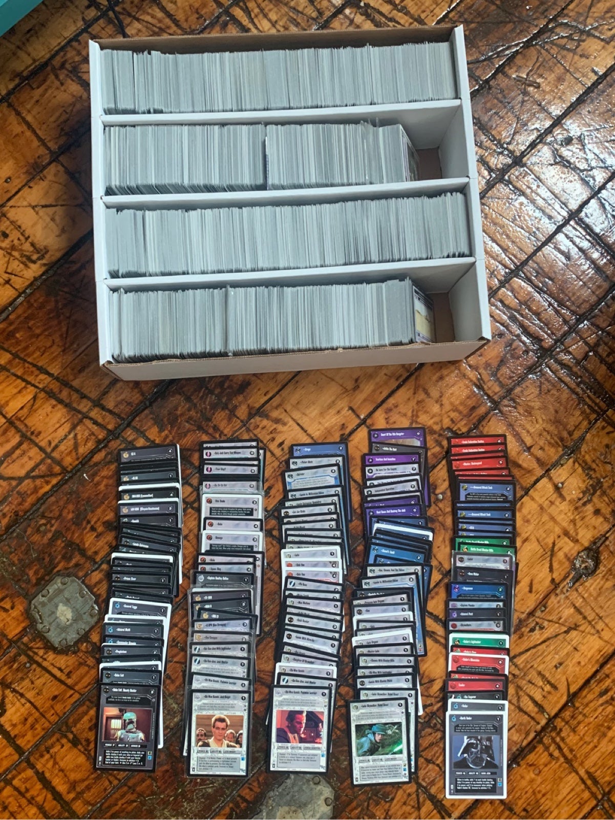 Star Wars CCG TCG Card Game Lot