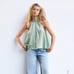 Zara halter polka dot top