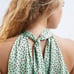 Zara halter polka dot top