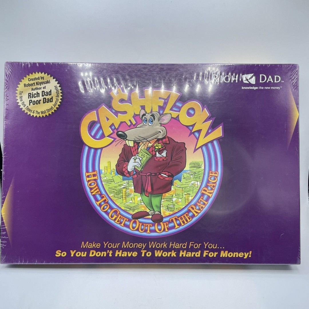Cashflow 101 Board Game by Robert Kiyosaki - New Sealed In Box