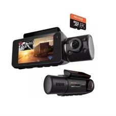 Rexing V3C Dual Channel Front and Cabin 1080p Dash Cam with App Control