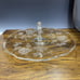 Heisey Rose Center Handle 14 Serving Tray Etched Platter 1949-57 Crystal