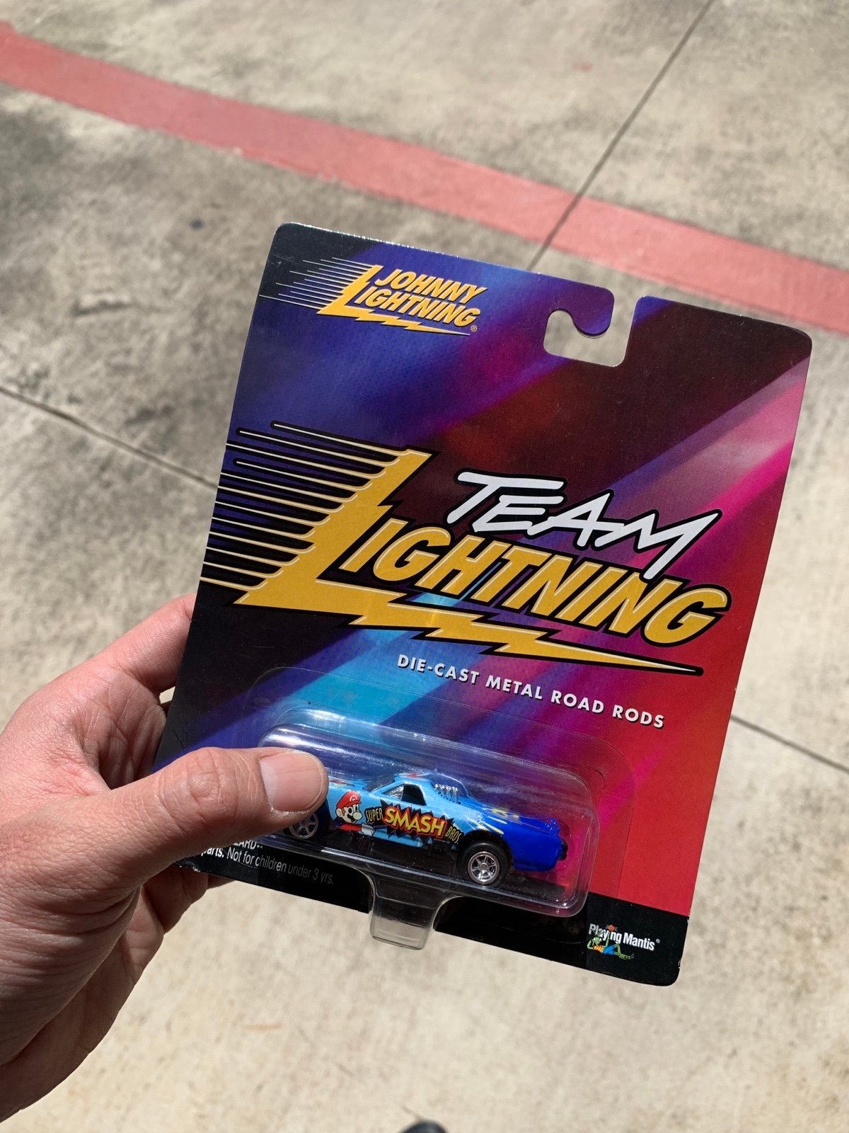 Johnny Lightning Team Lightning Super Smash Bros Car