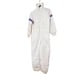 One Piece Laddies Ski Suit By Famous Trails Sz S White Front Zipper Pre-owned