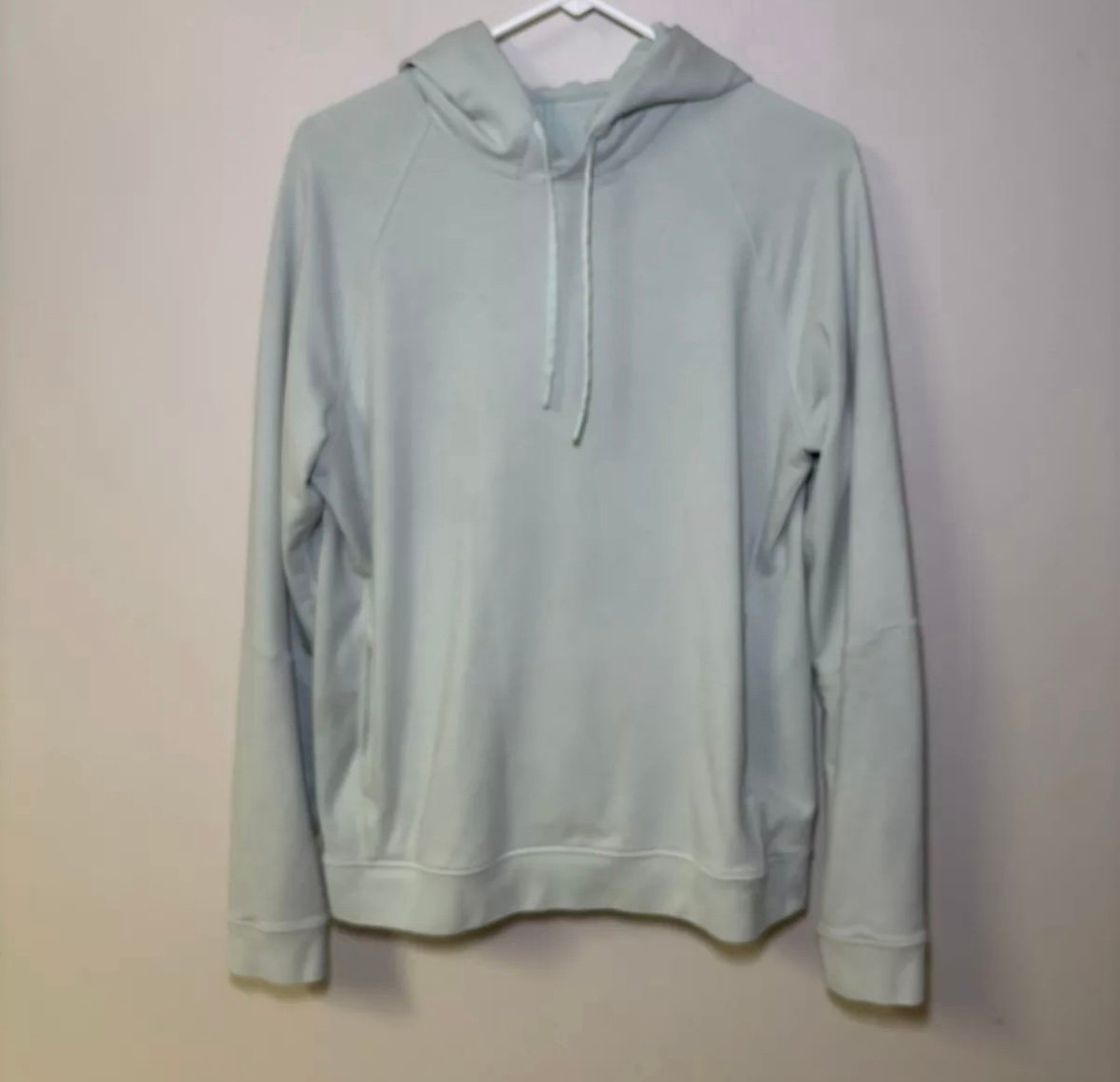 Lululemon City Sweat Pullover Hoodie Mens M Artic Green French Terry Stretch