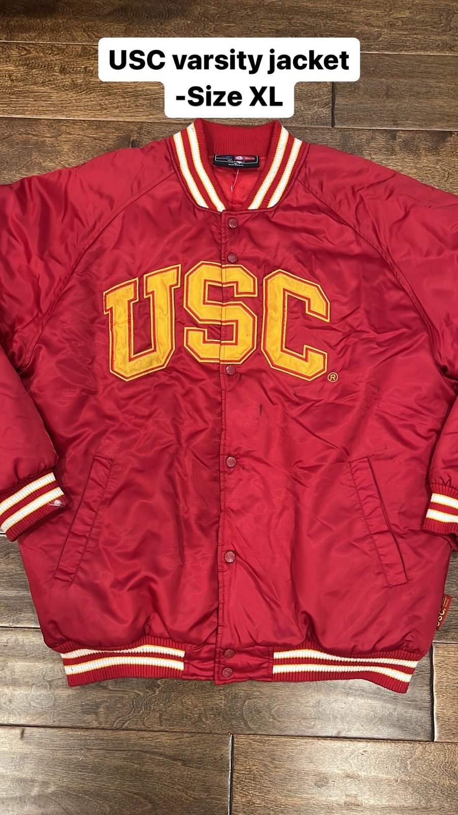 Vintage USC varsity jacket