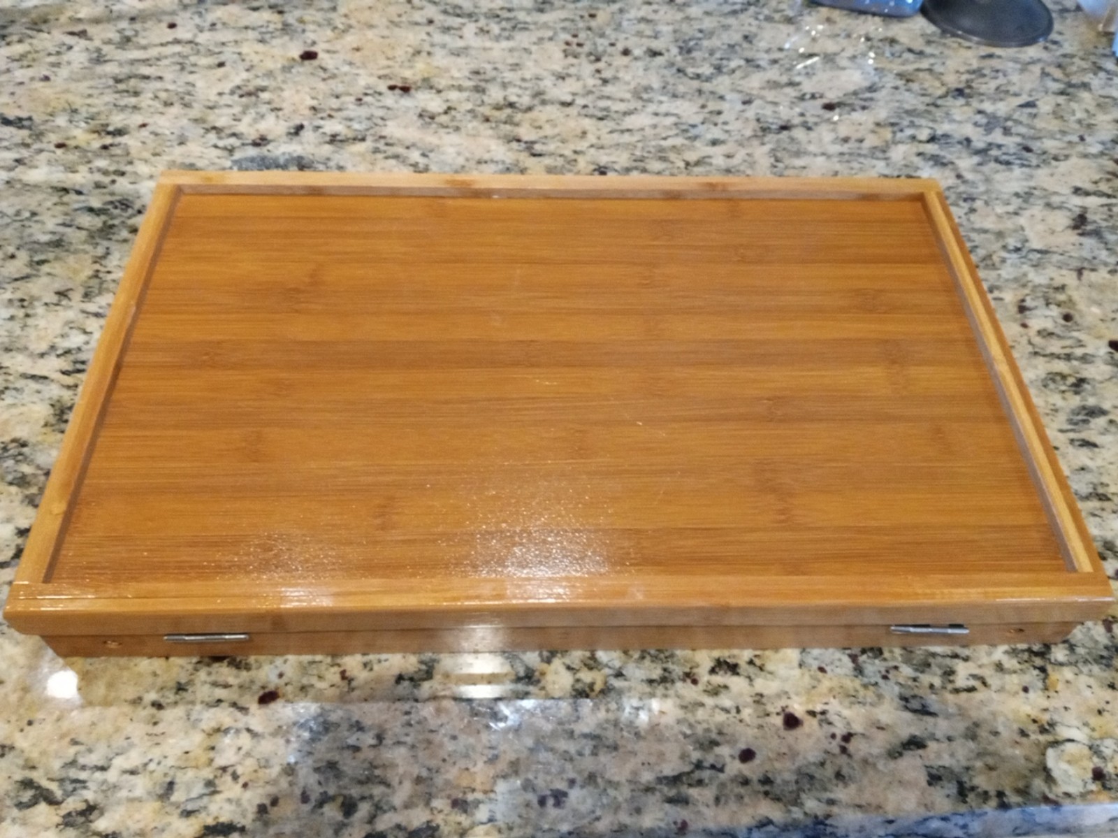GORGEOUS NEW Bamboo 14 x21 TV Boho Bed Tray Made in Japan