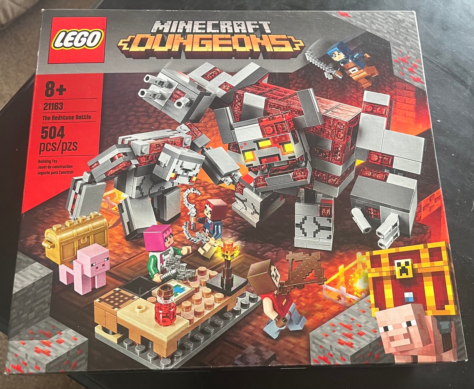LEGO Minecraft Dungeons 21163 The Redstone Battle NIB