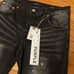 Purple Brand Jeans P001 Black Paint Splatter
