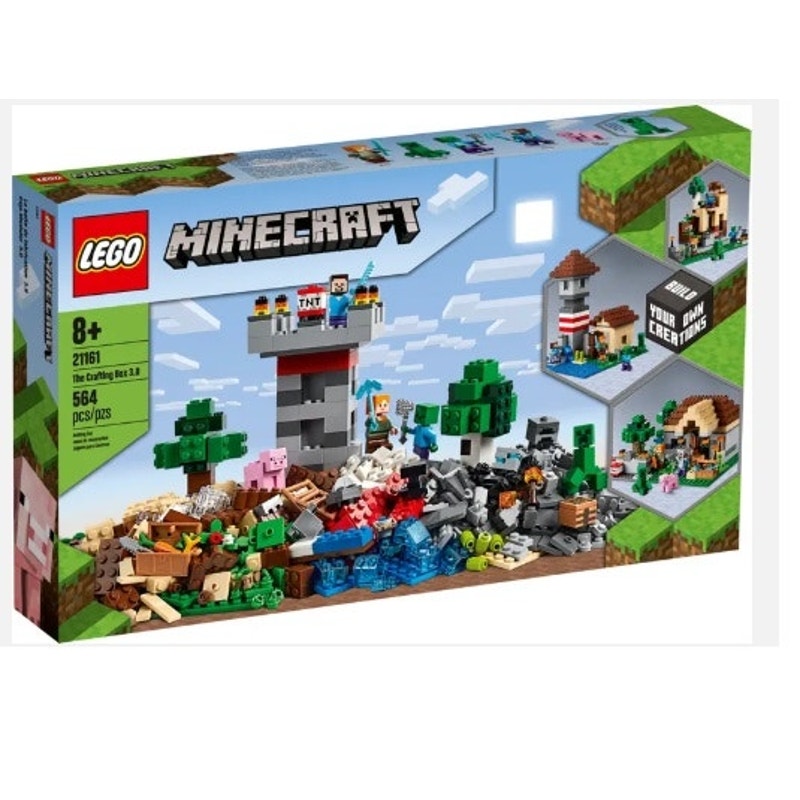 LEGO Minecraft The Crafting Box 3.0 21161 - Retired Product