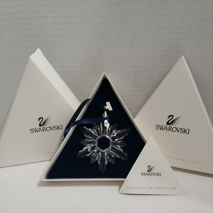 Swarovski 1998 Ornament - Mint in Box with Certificate