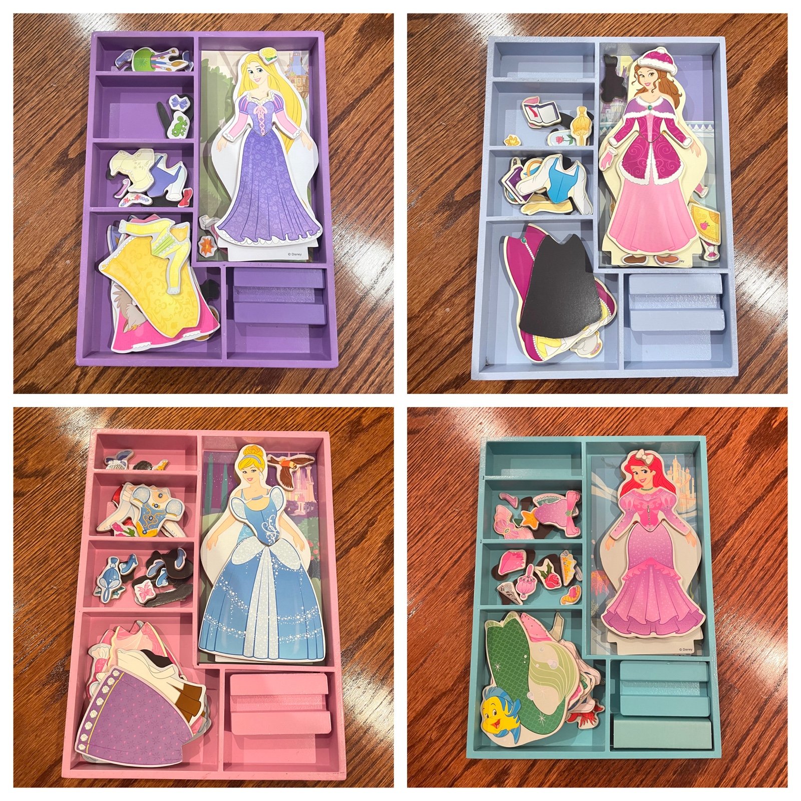 Disney Dress Up Puzzles
