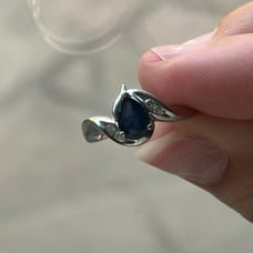 REAL sapphire ring