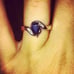 REAL sapphire ring