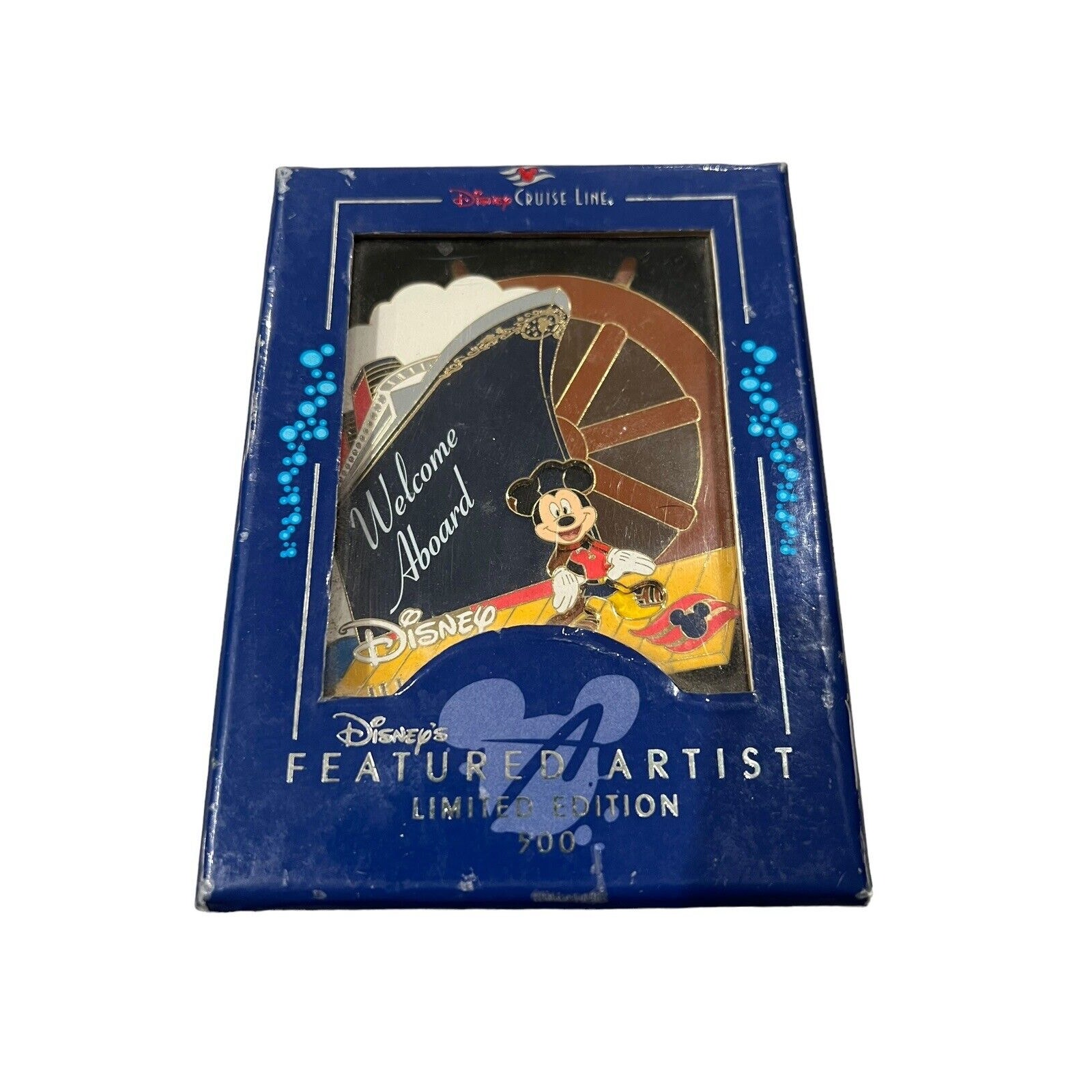 2005 - Welcome Aboard - ARTISTS PROOF - LE 500 Disney Cruise Line Pin Mickey DCL