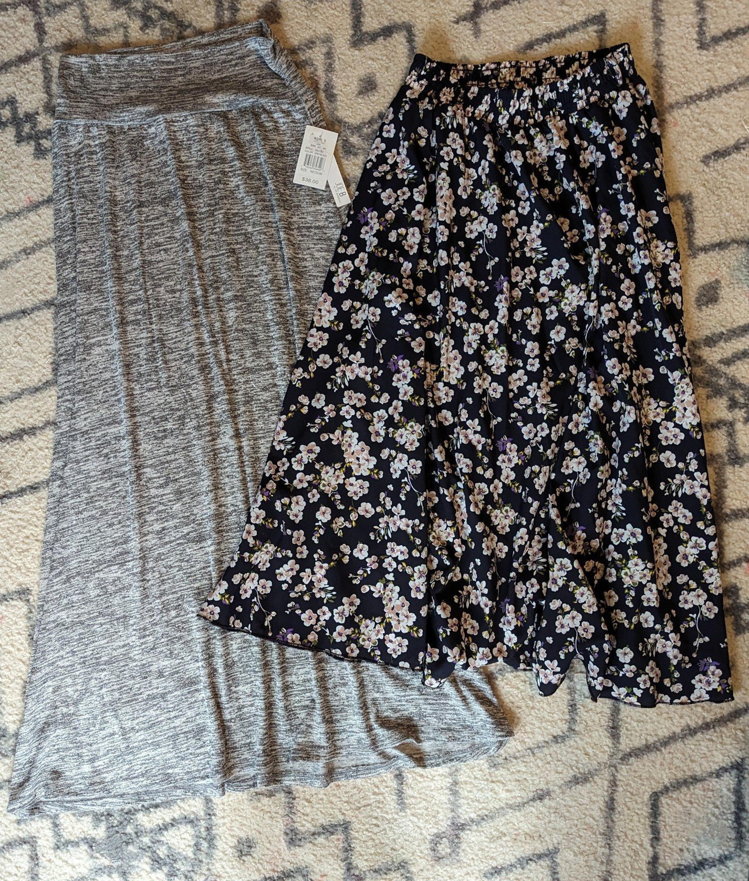 Long maxi skirts-NWT