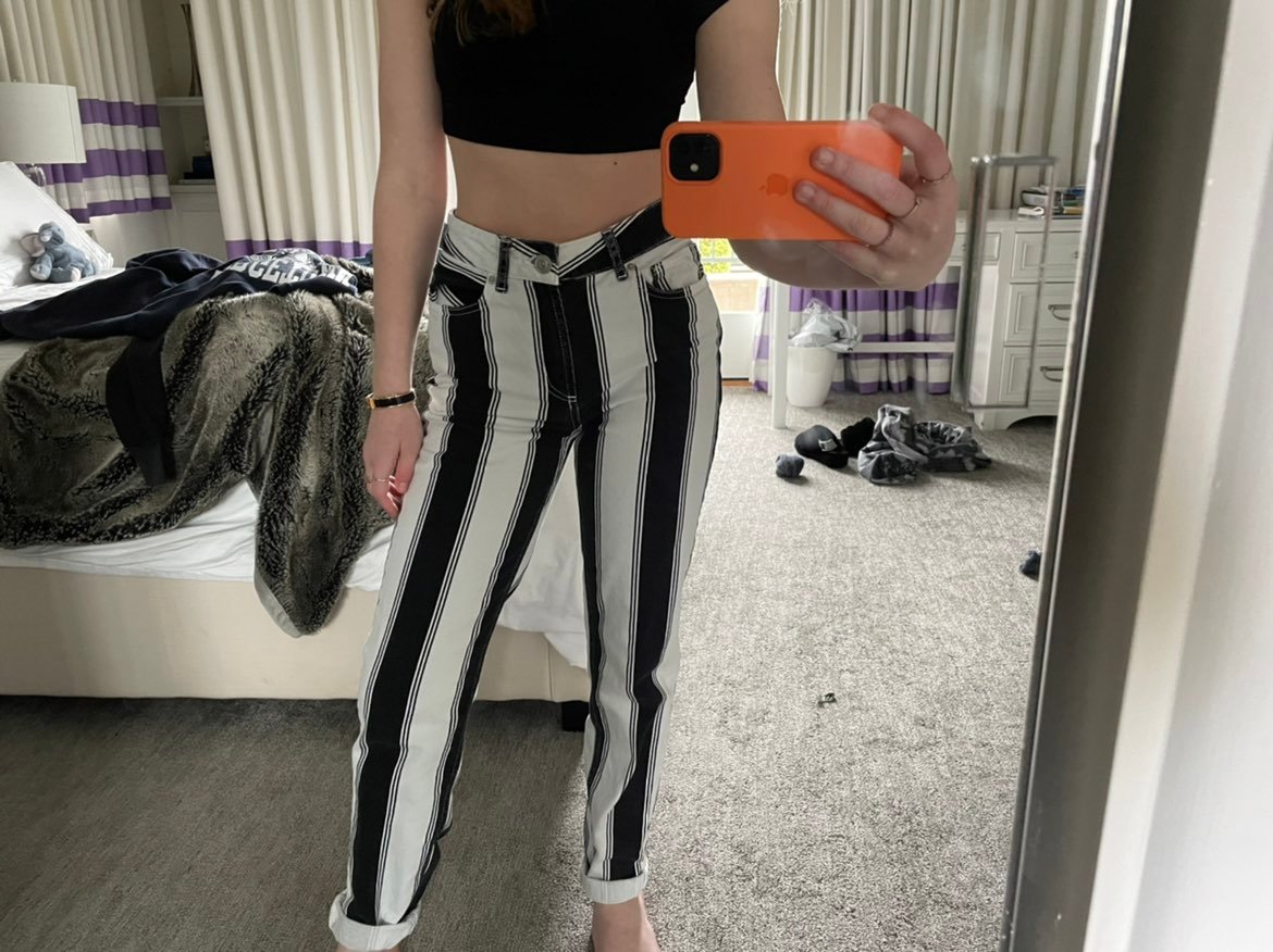 BDG striped jeans