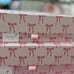 2 pink bow boxes set