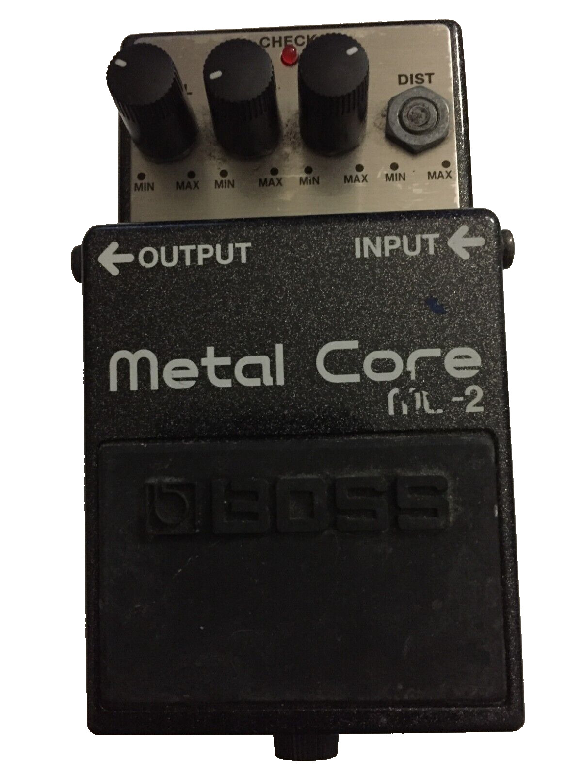 Boss ML-2 Metal Core High Gain Distortion Effects Pedal