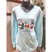 Secret Treasure Women's Cotton Long Sleeve Top Shirt & Trouser 2 Piece Suit M