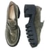Stuart Weitzman Soho Loafers Platform Slip On Shoe Velvet Green Women's Size 8.5
