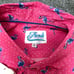 Fresh Prints of Bel-Air Button Down Shirt Size Large Pink Flamingo