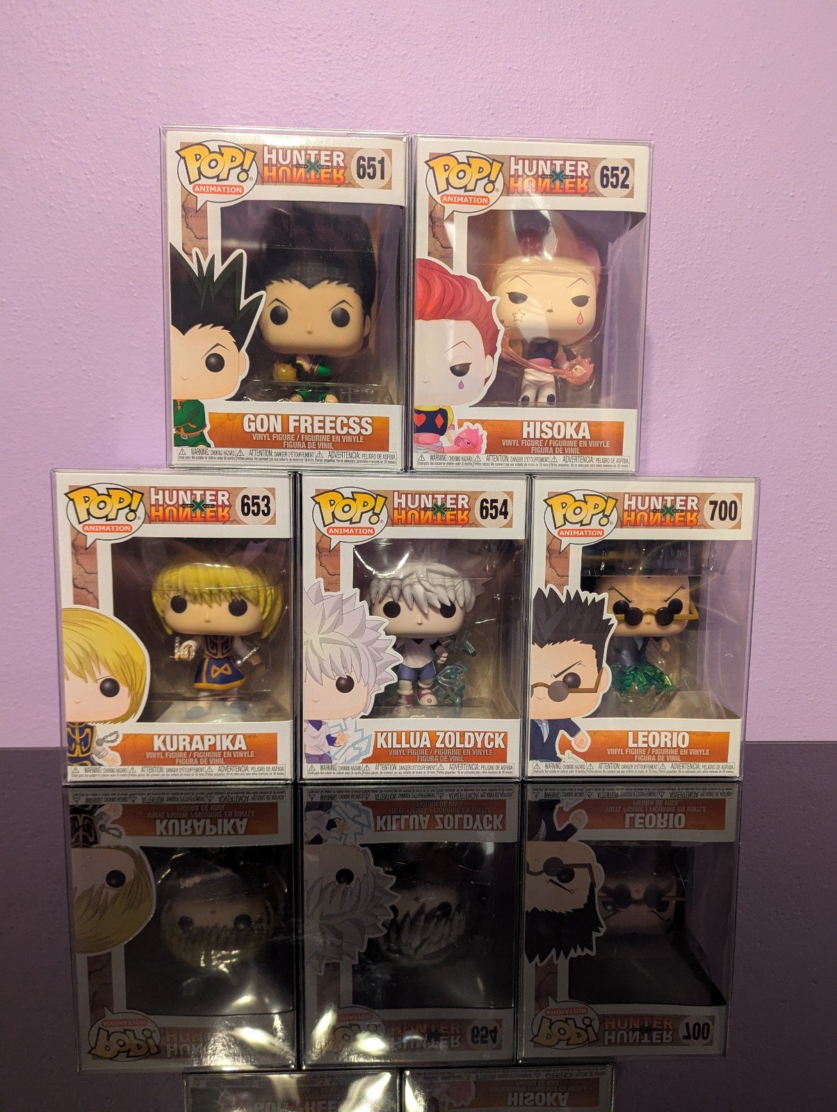 Funko Hunterxhunter wave with protectors