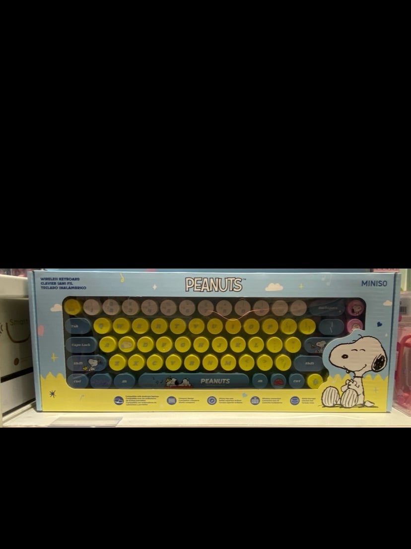 Snoopy-Peanuts Wireless Keyboard