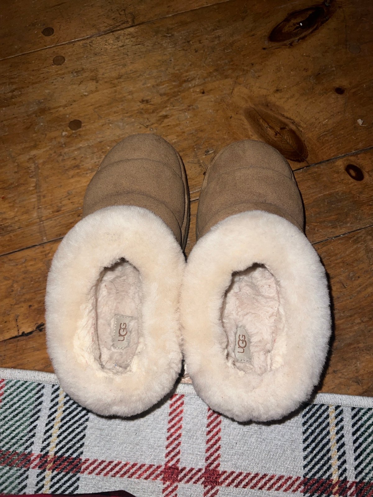 UGG platform slippers