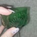 Antique lead crystal wine glasses