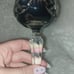Antique lead crystal wine glasses