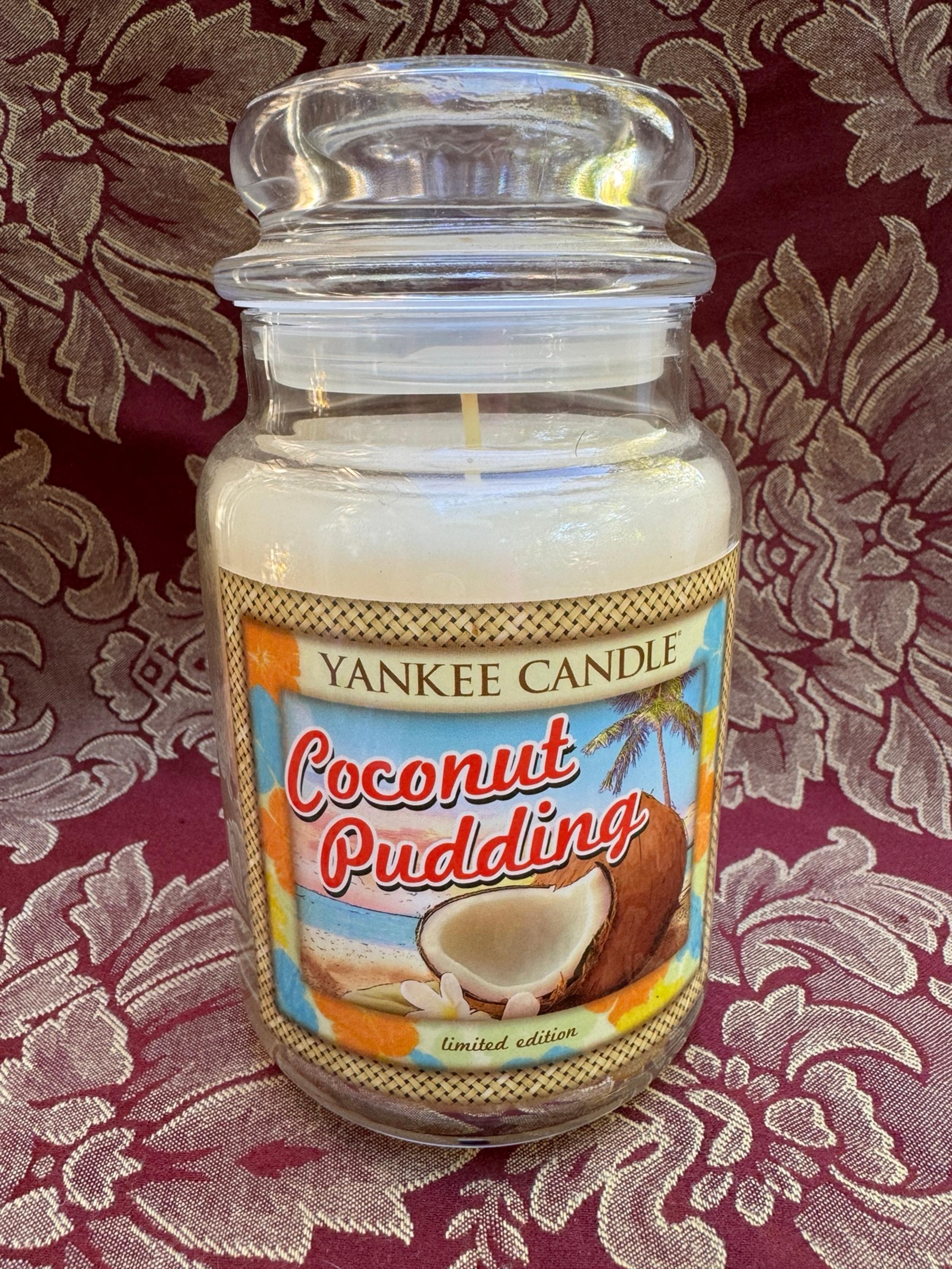 Yankee Candle Aloha Collection Limited Edition Coconut Pudding 22 oz. (2015)