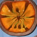 SEQUOIA Pottery Molten Lava Glaze APPLE BOWL ** Mid Century 801B USA (lot of 3 )