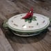 Temptations Cardinal Oval Casarol Baking Dish