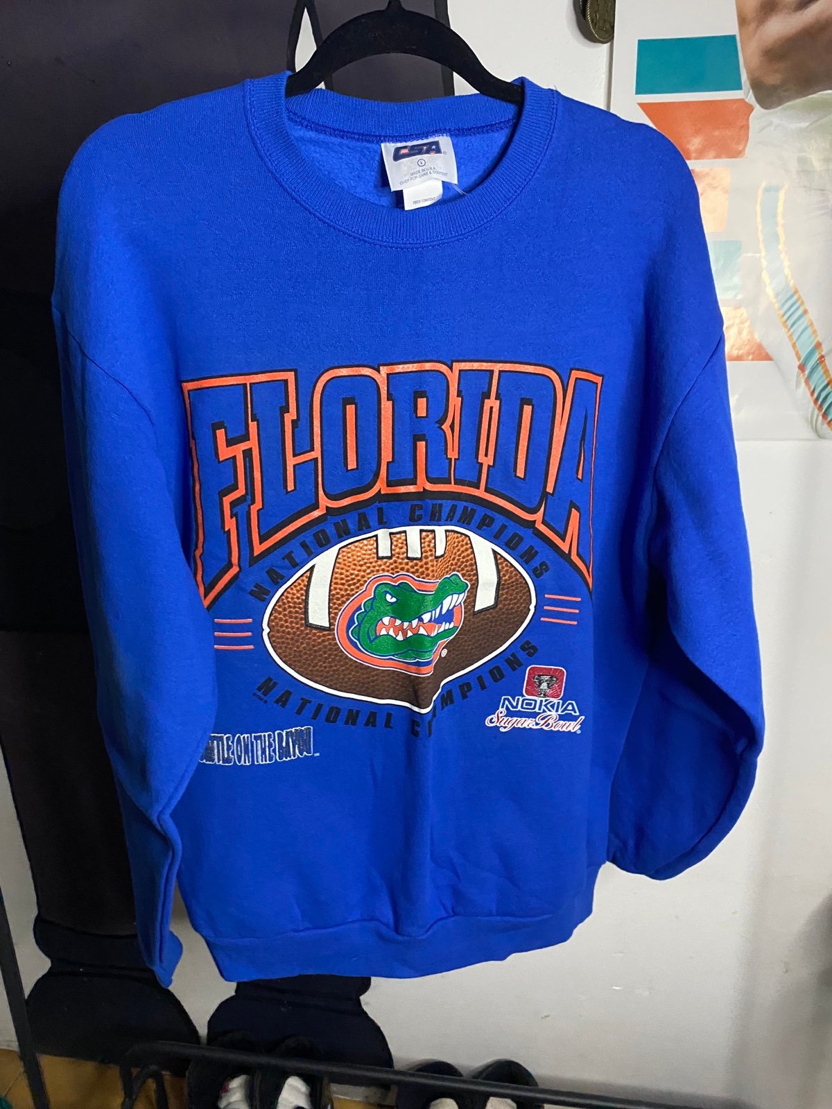 Vintage 90s CSA Gators Football Sweater