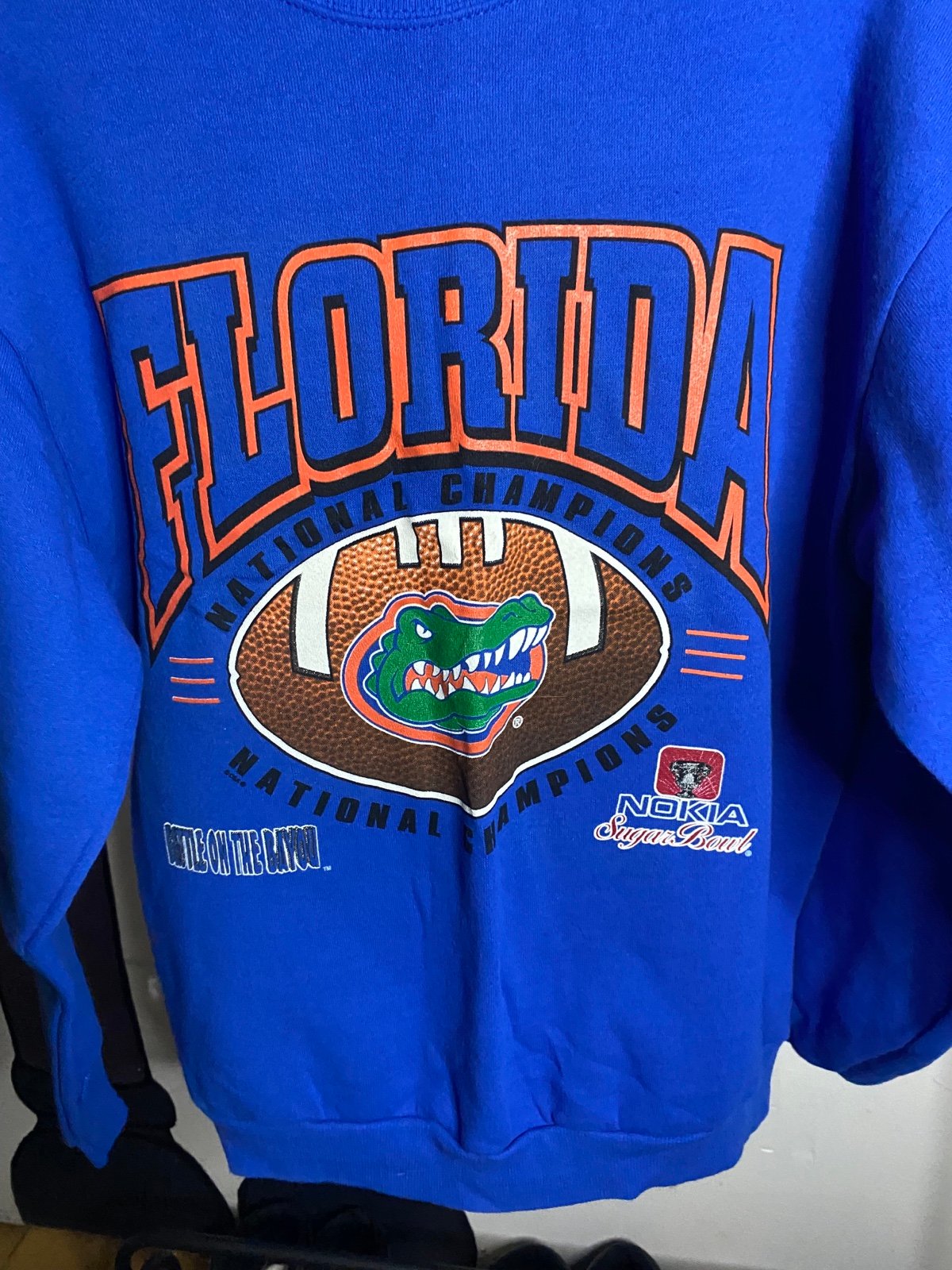 Vintage 90s CSA Gators Football Sweater